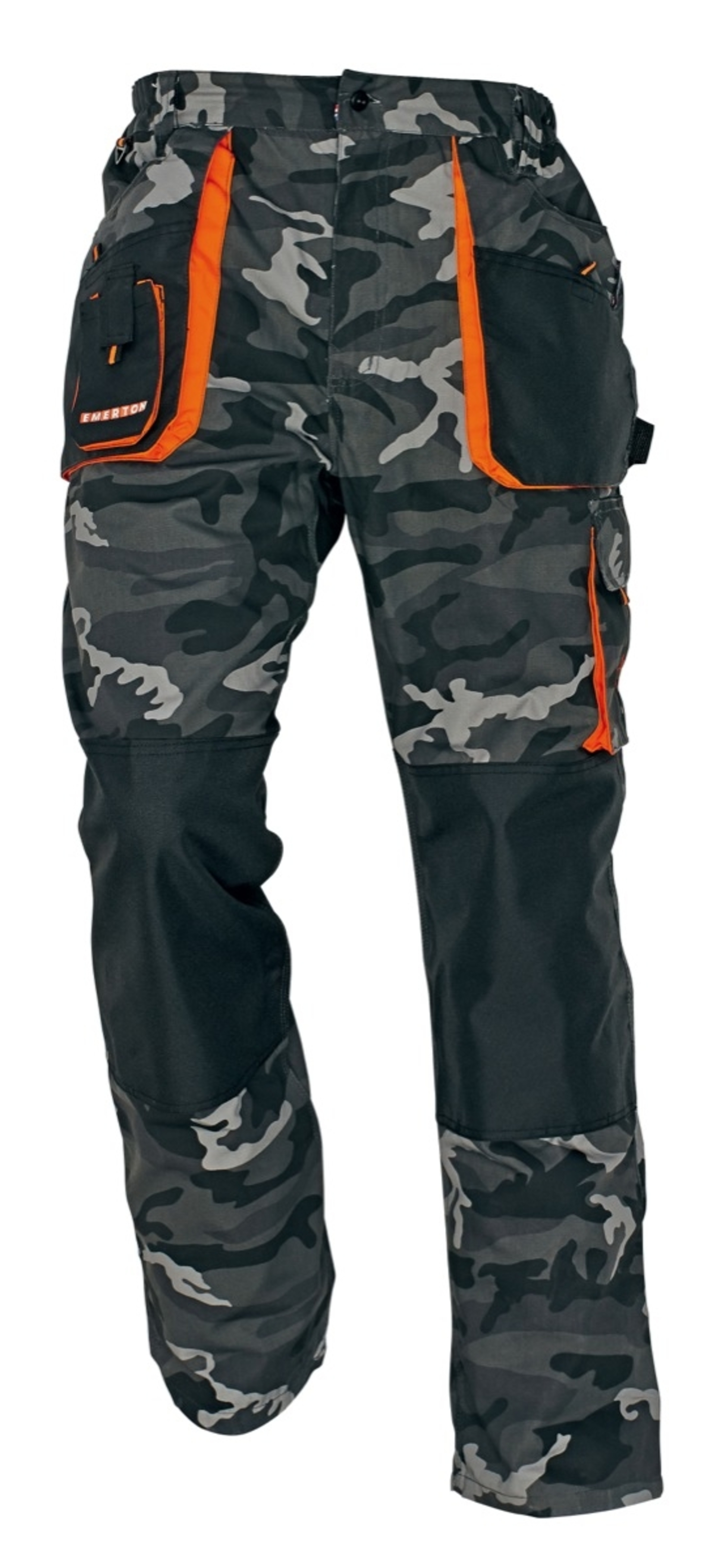Cerva EMERTON Kalhoty pracovní do pasu camouflage 54