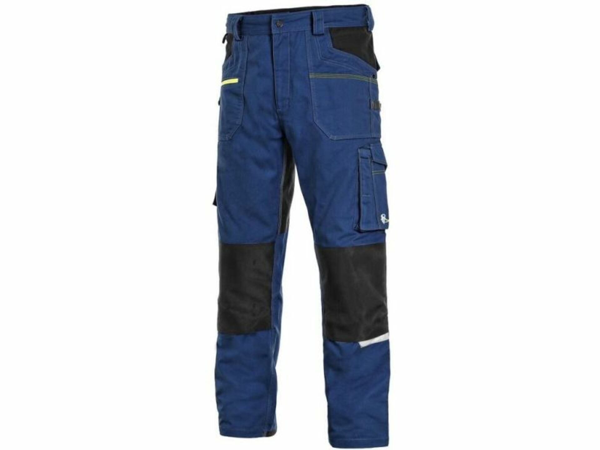 CXS STRETCH pánské Kalhoty pracovní do pasu tmavě modrá/černá 58
