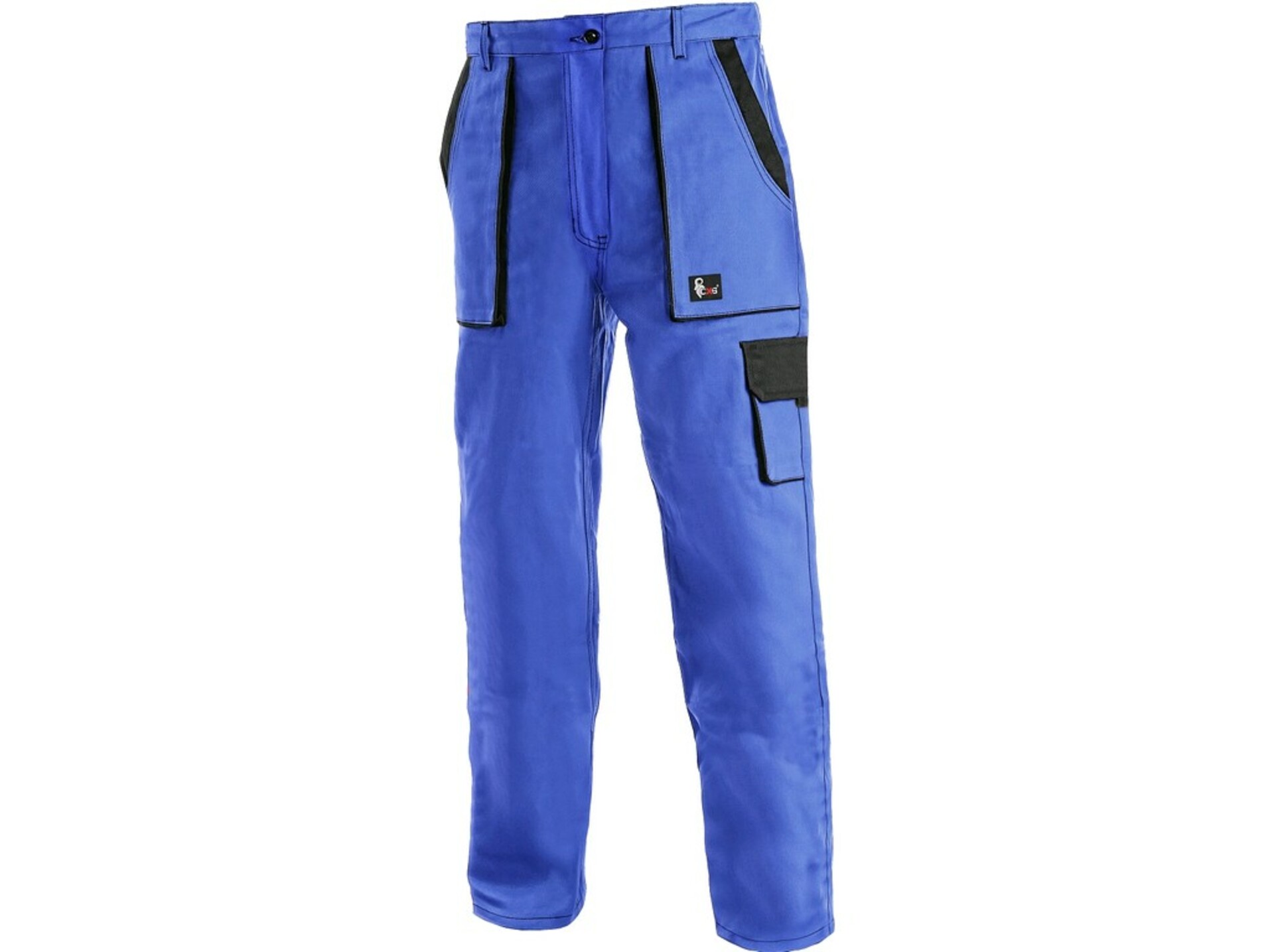 CXS LUX ELENA dámské Kalhoty pracovní do pasu modré 52