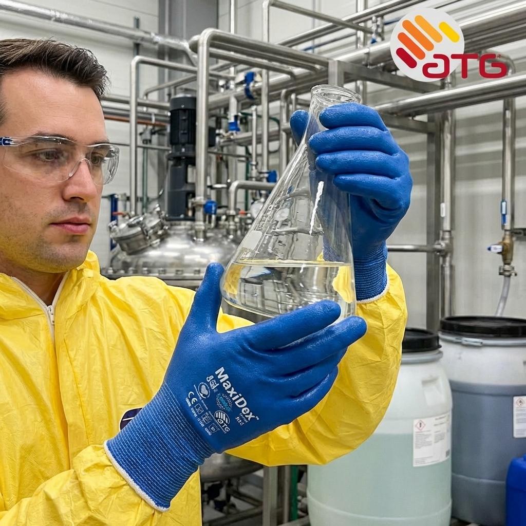 Rukavice povrstvené ATG MAXIDEX 19-007 AD-APT nitril blistr-ATG