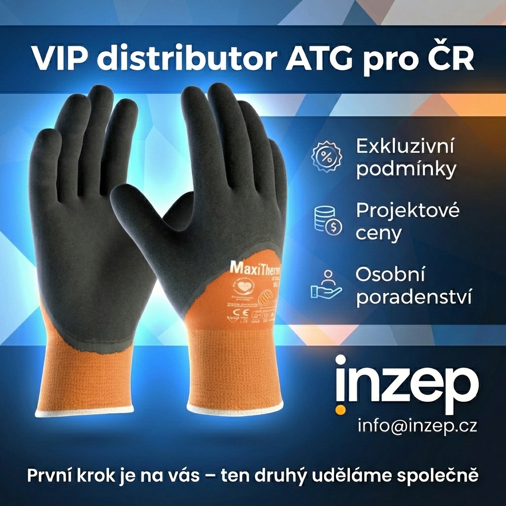 Rukavice teploodolné zimní ATG MAXITHERM 30-202 nitril-VIP distributor