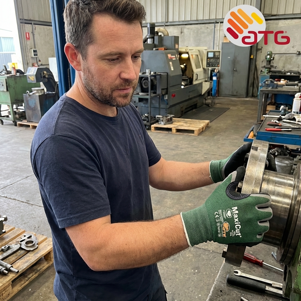 Rukavice protipořezové ATG MAXICUT OIL 34-304 nitril-ATG