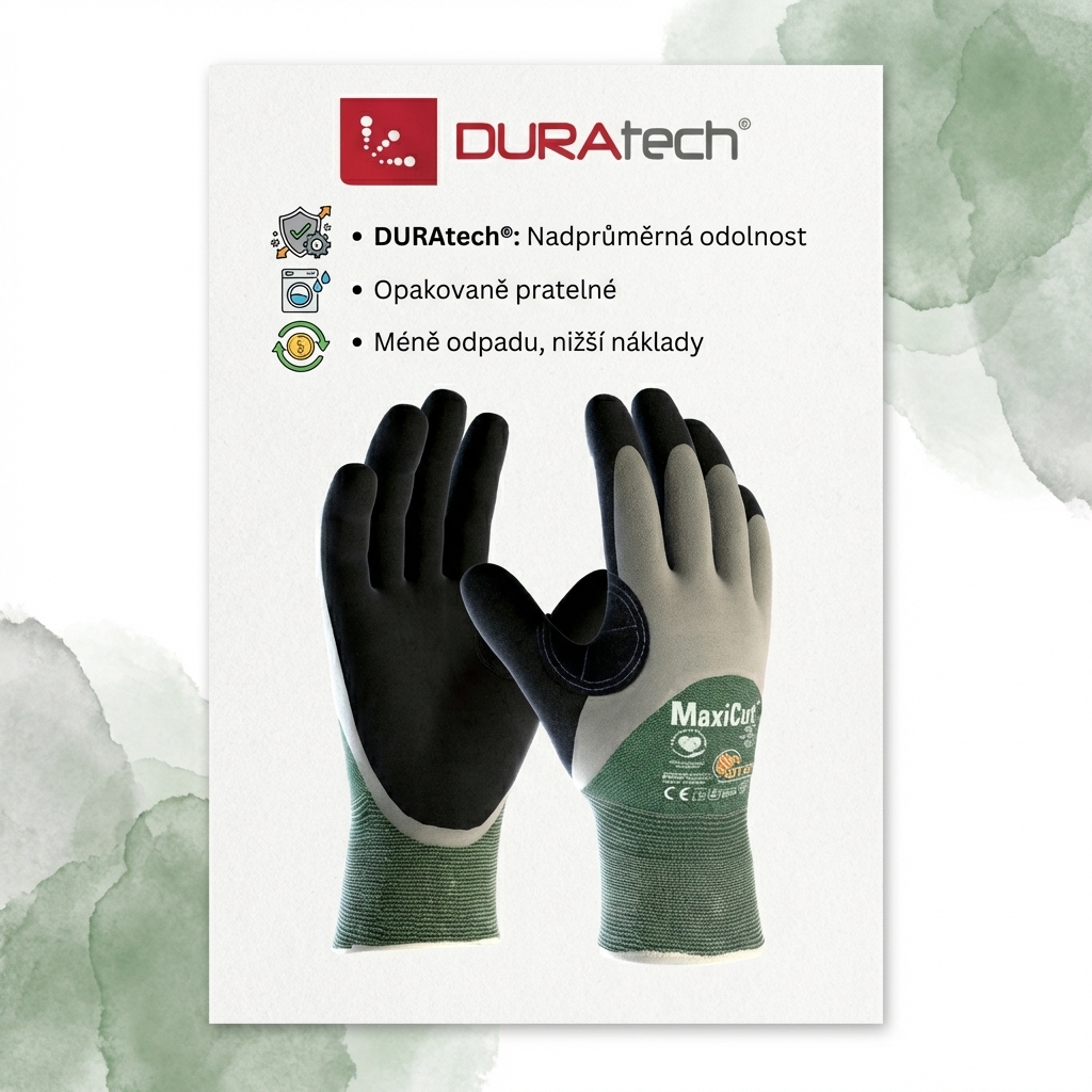 Rukavice protipořezové ATG MAXICUT OIL 34-305 nitril-DURATECH