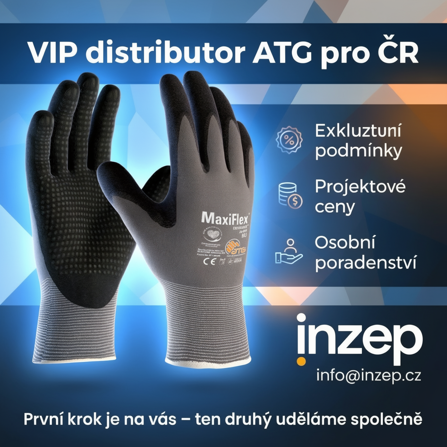 Rukavice povrstvené ATG MAXIFLEX ENDURANCE 34-844 nitril-VIP distributor