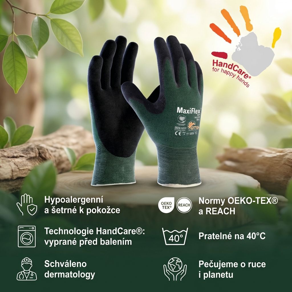 Rukavice protipořezové ATG MAXIFLEX CUT 34-8743 nitril-HANDCARE