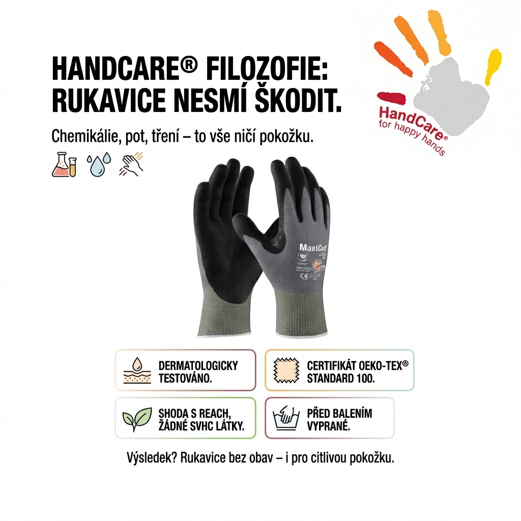 Rukavice protipořezové ATG MAXICUT ULTRA 44-4745D nitril-HANDCARE