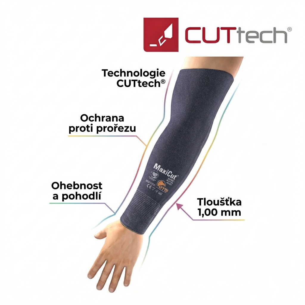 Rukávníky ATG MAXI CUT ULTRA 89-5735 1pár 35cm-CUTTECH