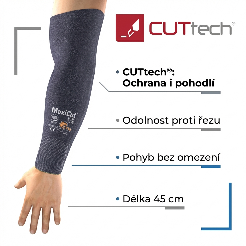 Rukávníky ATG MAXI CUT ULTRA 89-5745 1pár 45cm-CUTTECH