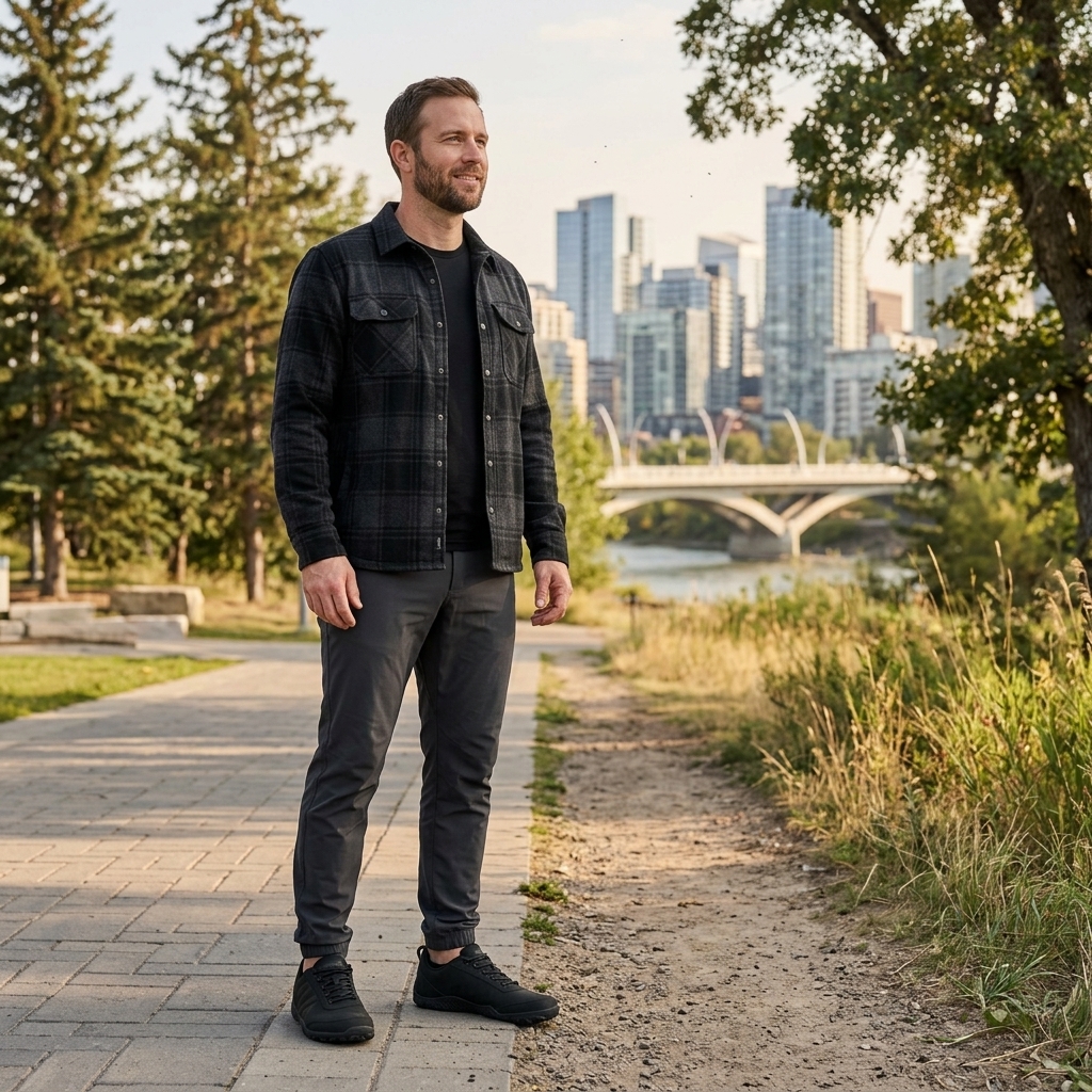 Obuv BENNON BAREFOOT LEATHER Graphite Black