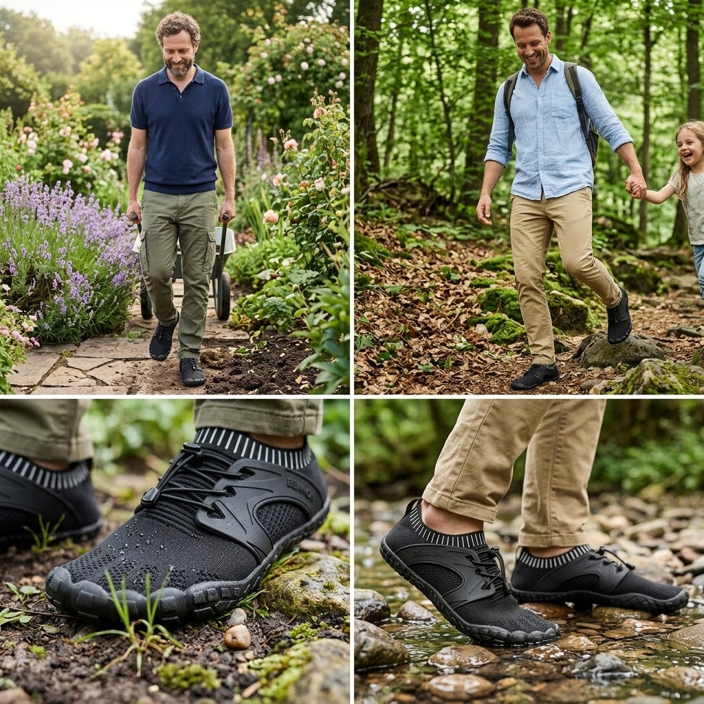 Obuv BENNON BOSKY barefoot BLACK