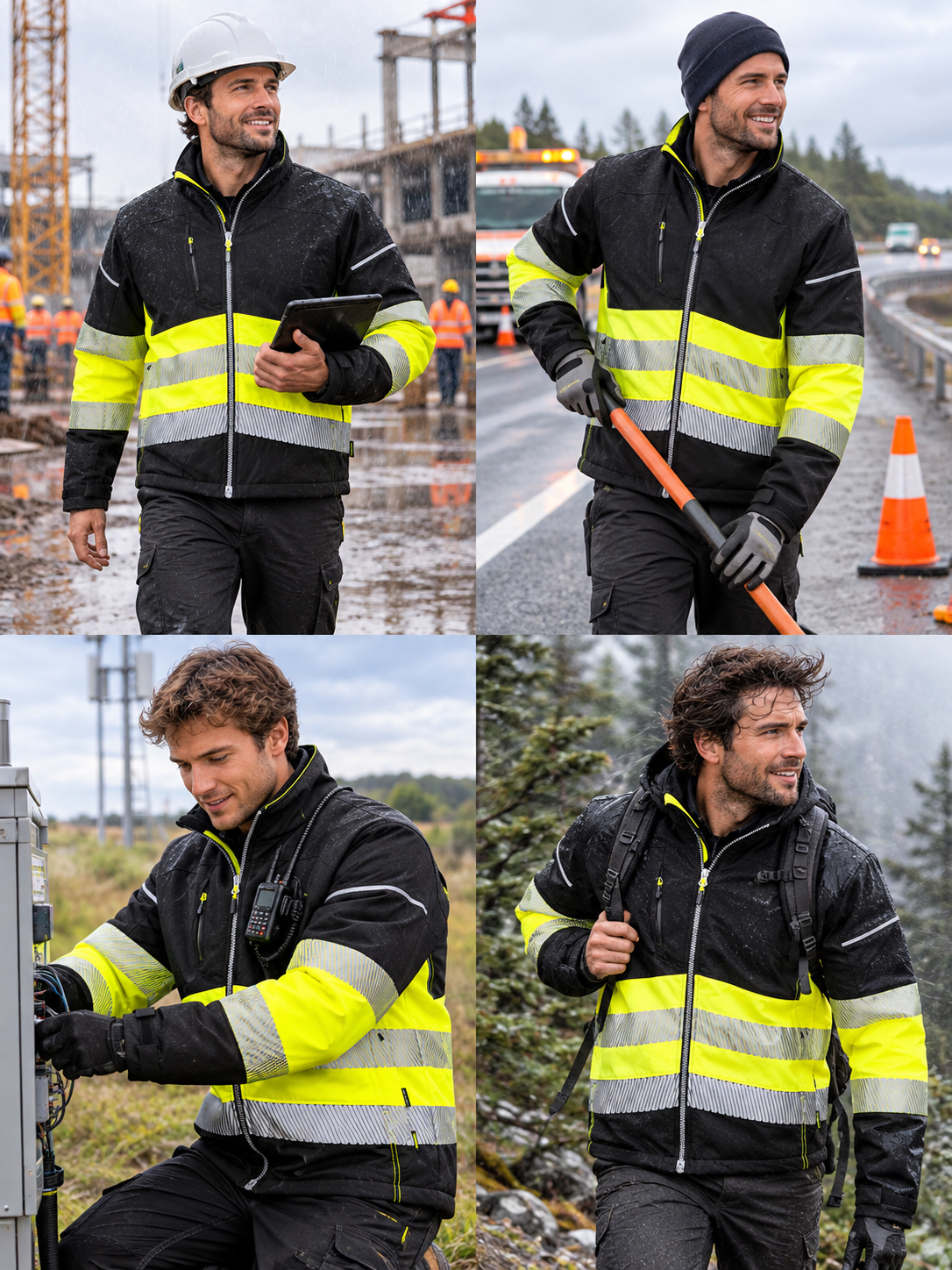 Bunda reflexní Portwest PW375 Hi-Vis softshellová