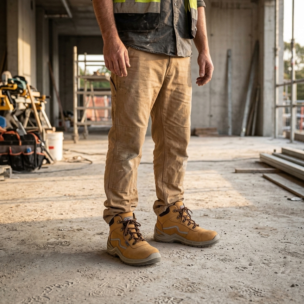 Obuv kotníková PRABOS FARM MARS O2-žlutá