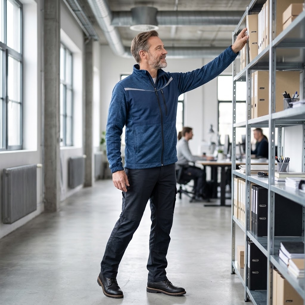 Mikina STIRLING STRETCH fleecová-pružnost