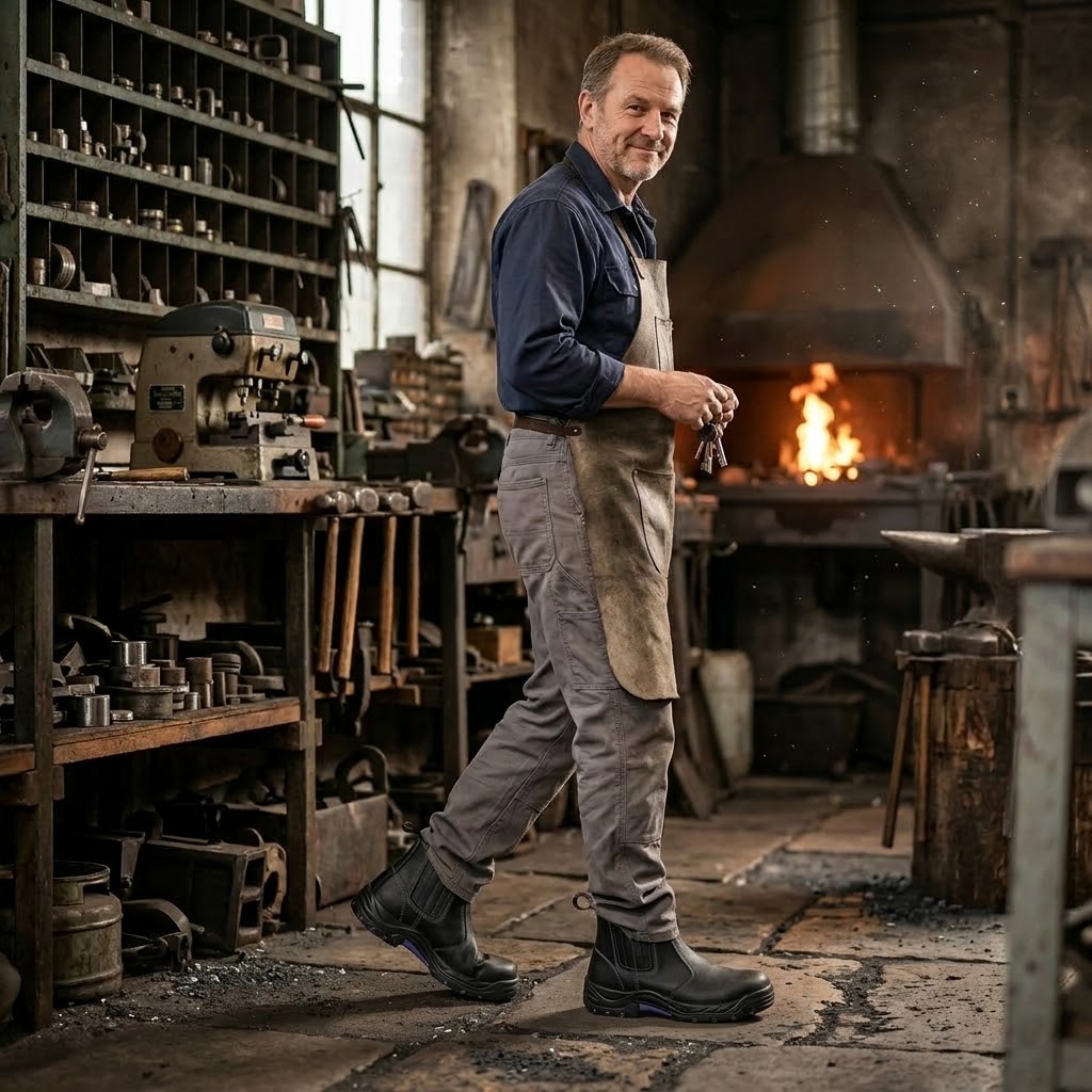 Obuv kotníková VM QUITO O1 HRO SRC