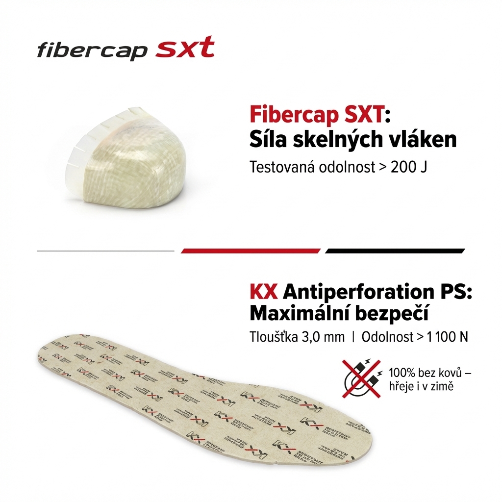 Obuv kotníková Sixton SCATTO HIGH BOA S3 SRC ESD-špice+vložka