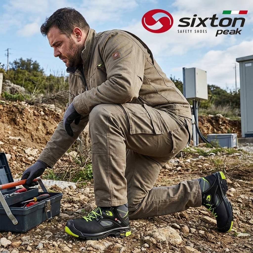 Obuv kotníková Sixton ORTISEI WR HRO HI CI S3 SRC-Sixton