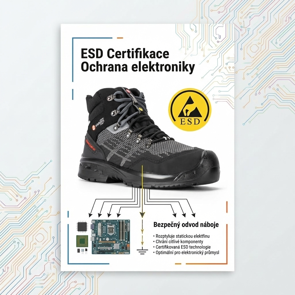 Obuv kotníková Sixton SESTRIERE S3S FO CI SC SR ESD-ESD