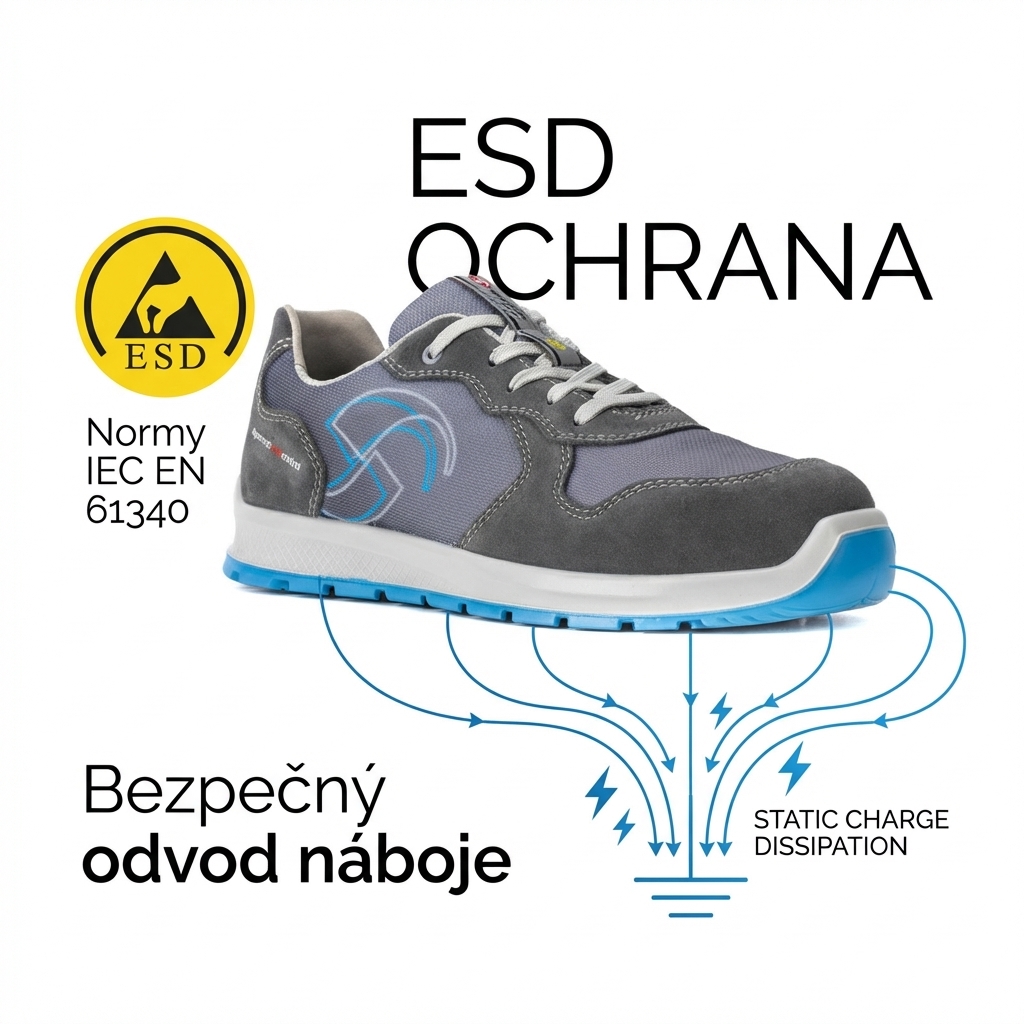 Obuv Sixton SKIPPER VELA S1PS FO SR-ESD