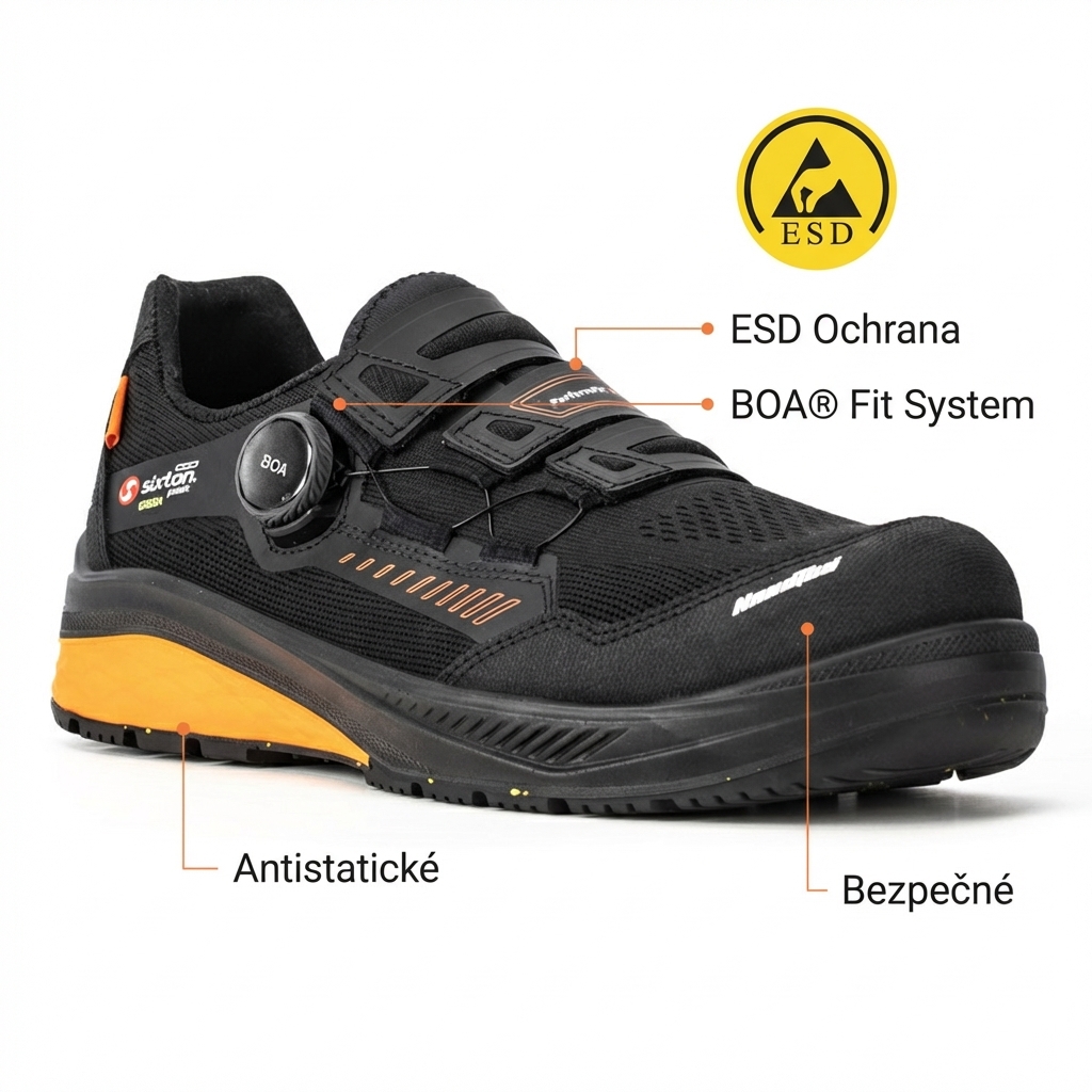 Obuv Sixton TAKEBACK BOA S3S-ESD