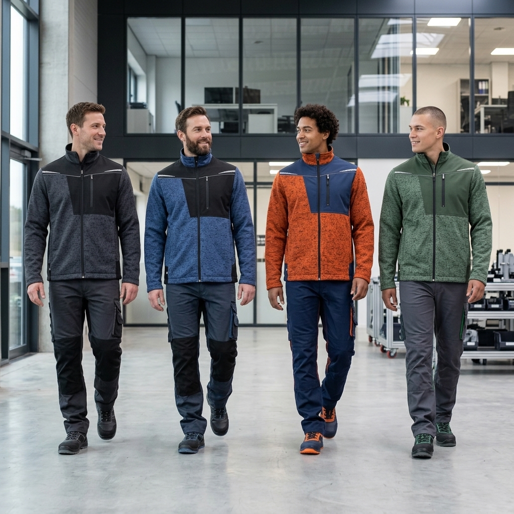 Svetr na zip STIRLING STRETCH pletený