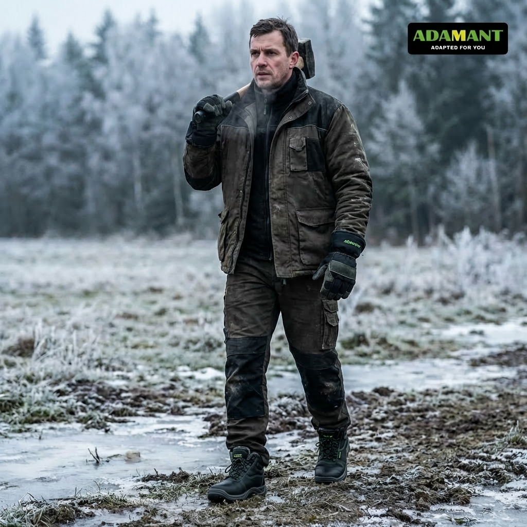 Obuv kotníková zimní ADAMANT CLASSIC S3 CI SRC