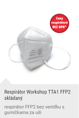 Respirátor Workshop TTA1 FFP2
