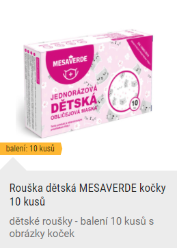 Rouška MESAVERDE kočky