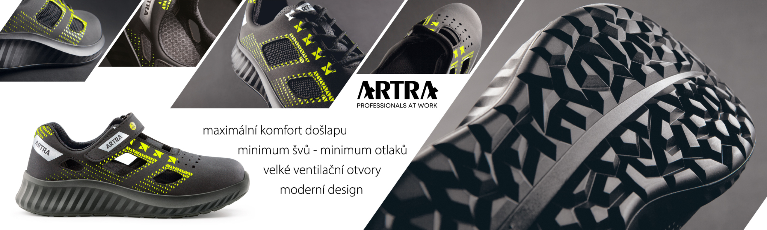polobotky a sandály ARTRA