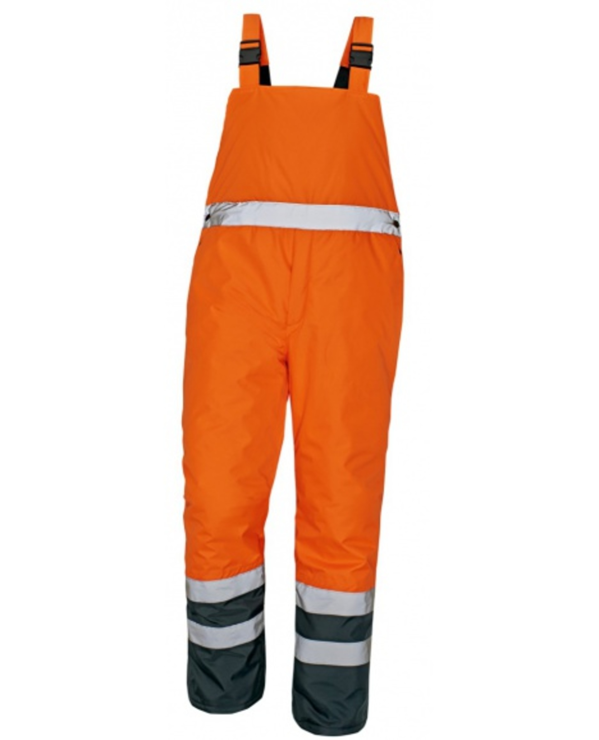Cerva PADSTOW Kalhoty s laclem reflexní zimní oranžová XXL 62-2XL