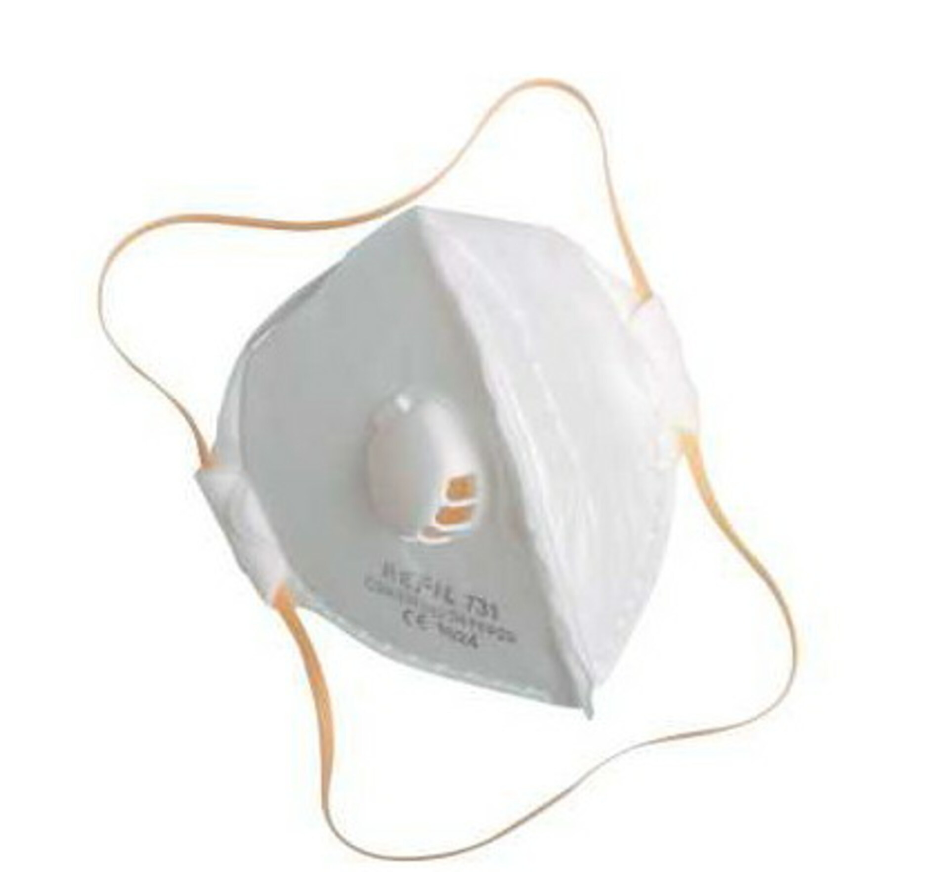 ČERVA Respirator REFIL 731, EN 149+A1 FFP2 NR, s ventilčekom, bal. 15 ks