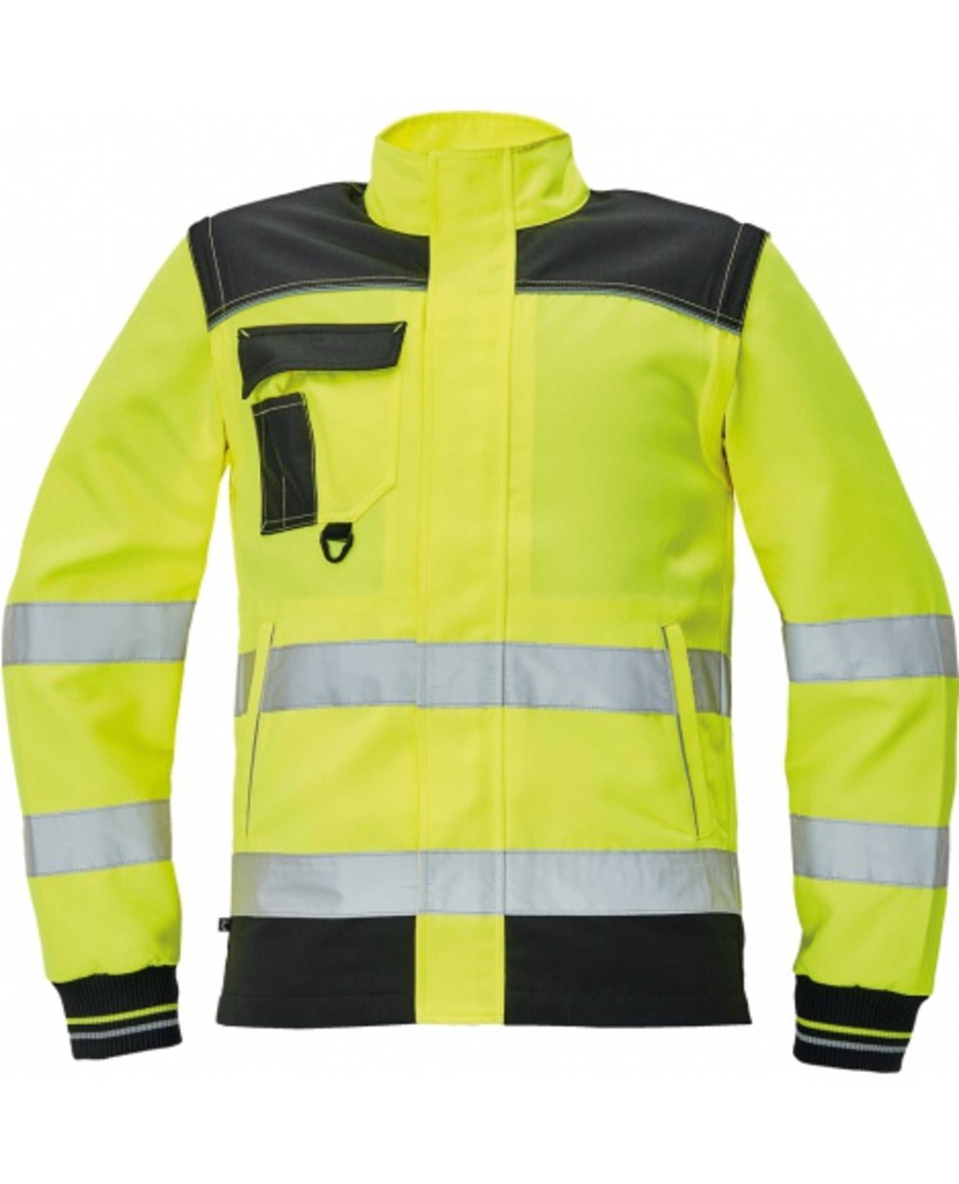 Cerva KNOXFIELD HI-VIS 2v1 Bunda pracovní žlutá  48