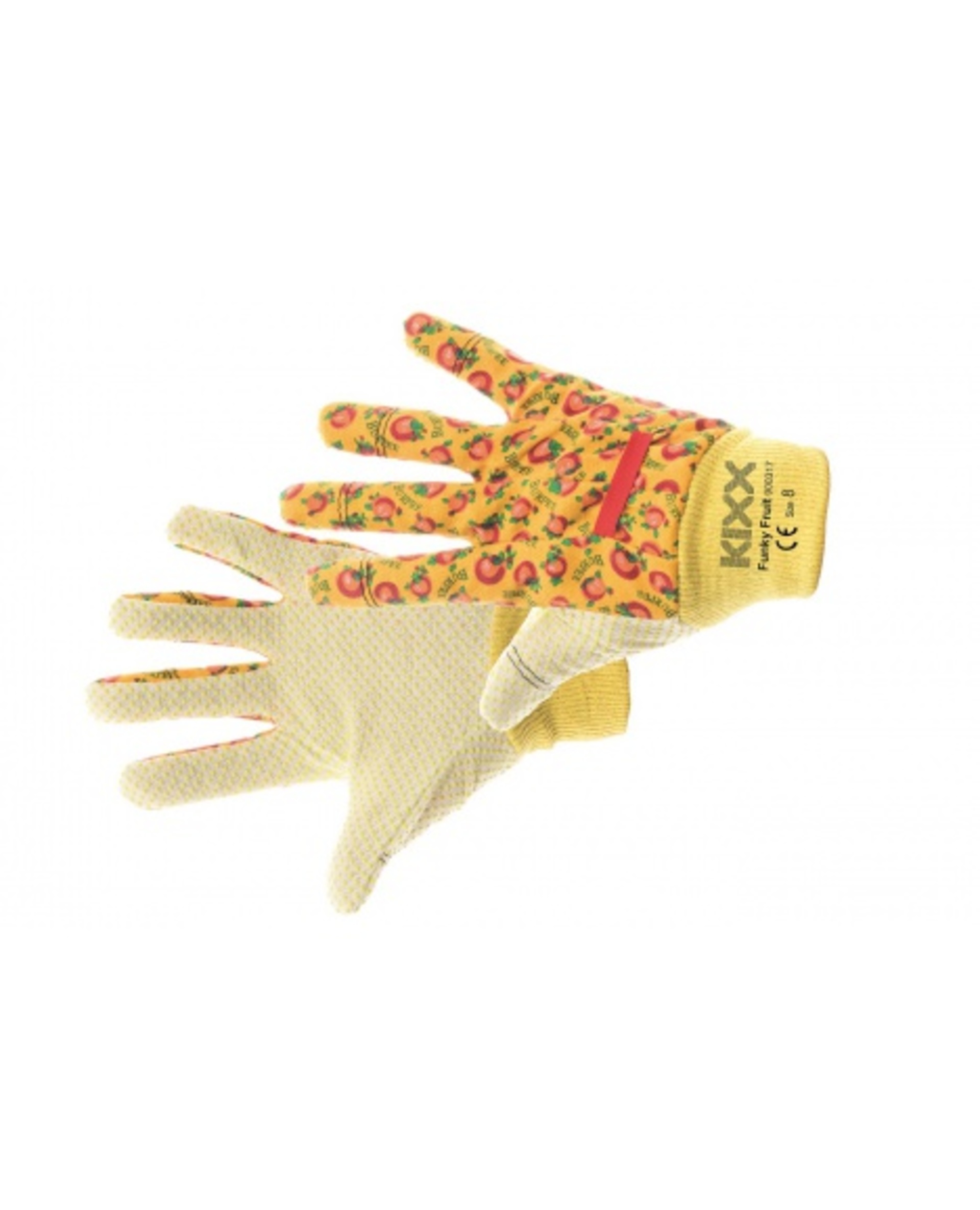 Cerva KIXX FUNKY FRUIT PVC terčíky Rukavice povrstvené