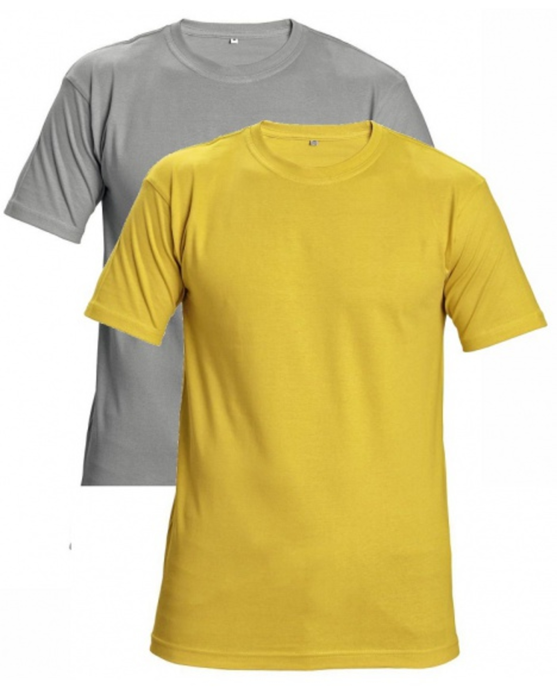 Červa GARAI 190GSM tričko s krátkým rukávem žluté