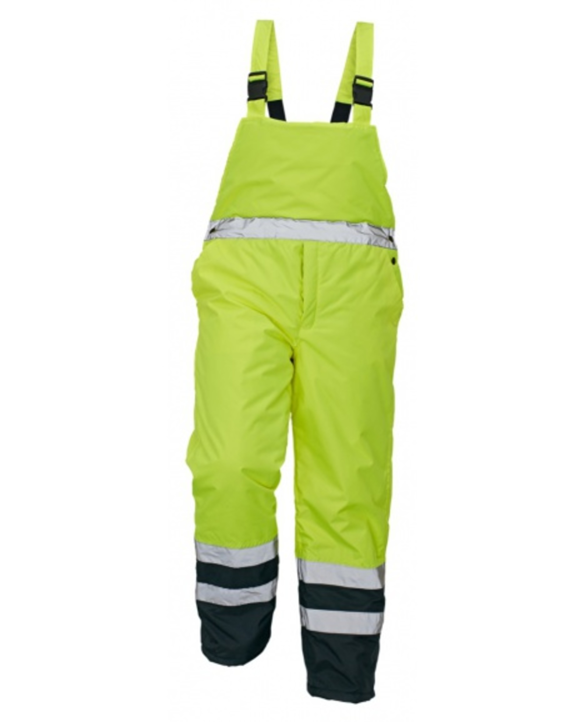 Cerva PADSTOW Kalhoty s laclem reflexní zimní žlutá XXL 62-2XL