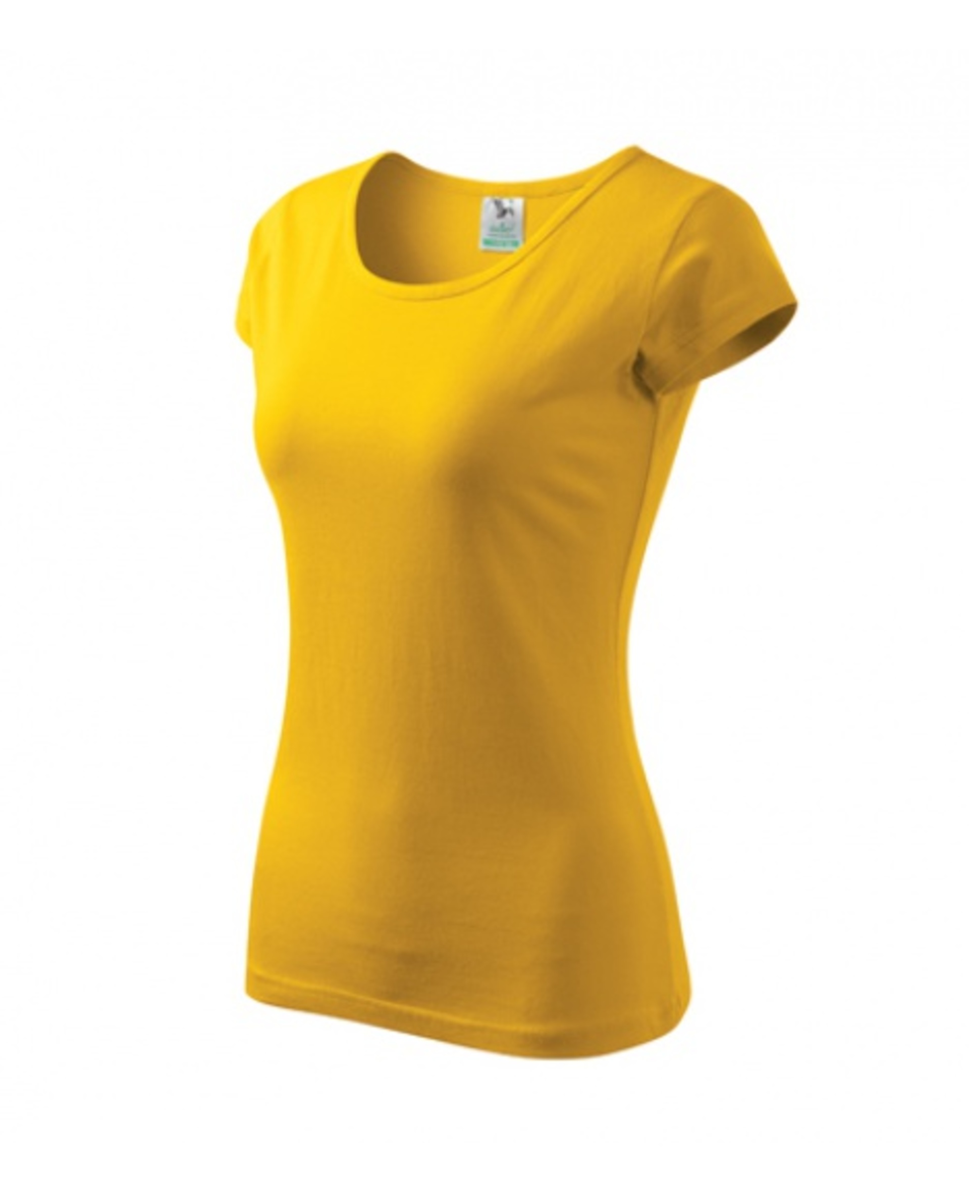 MALFINI PURE dámské Tričko žlutá  XS