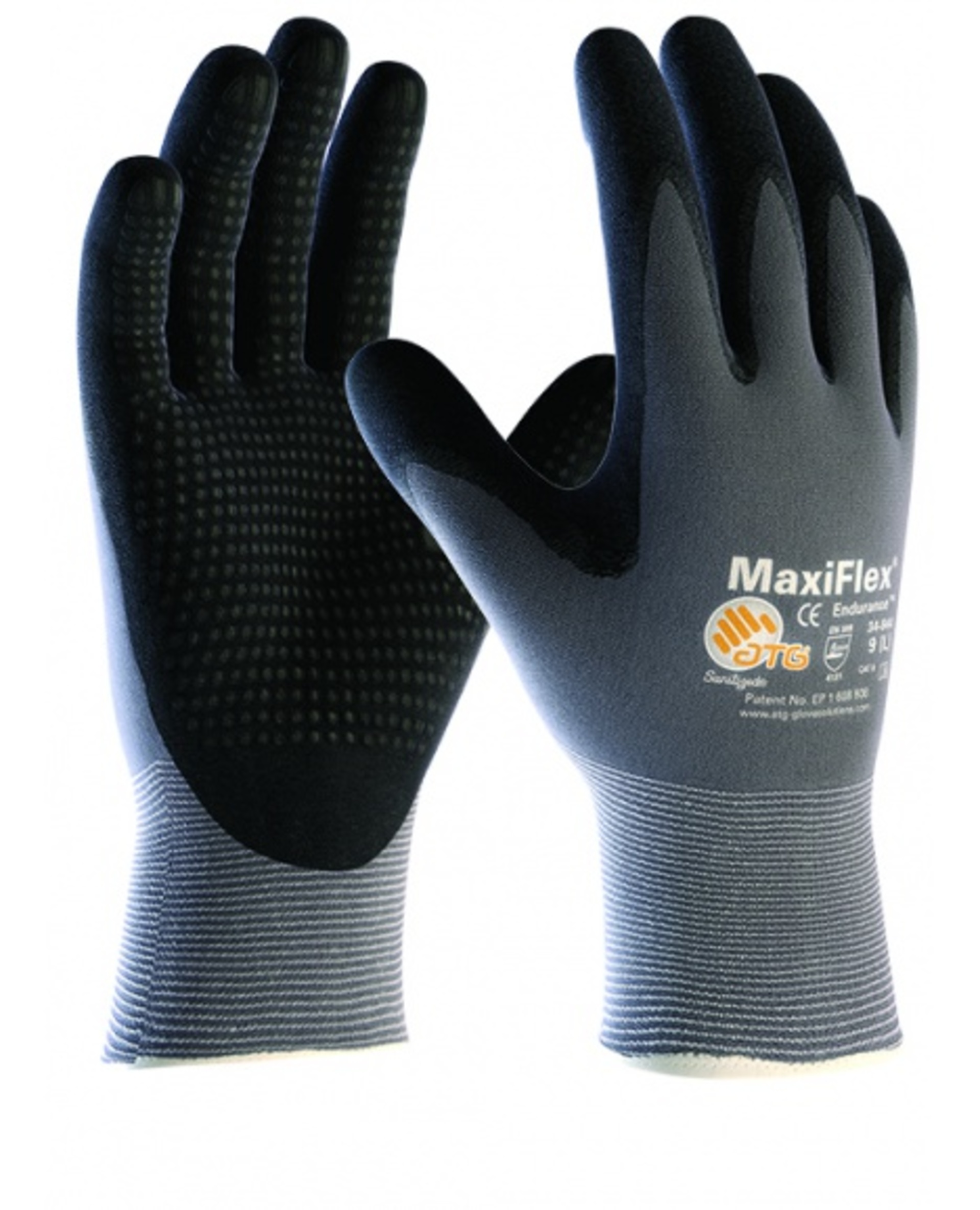 Levně ATG MAXIFLEX ENDURANCE 34-844 nitril Rukavice povrstvené