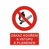 Zákaz kouření a vstupu s plamenem  4201A