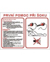 První pomoc při šoku  7789 A3 Plast