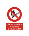 Zákaz kouření a vstupu s plamenem  4201A