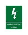 Hlavní vypínač jeřábu  6132D A4 plast