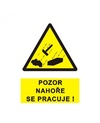 Pozor nahoře se pracuje!  1999E A4 plast