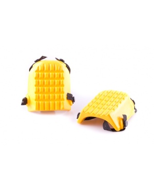 Nákoleník gumový LOBSTER   žlutý 1pár