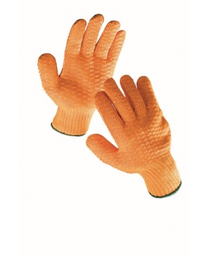 Rukavice povrstvené  FALCON PVC