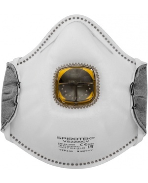 Respirátor SPIROTEK VS2200CV FFP2 tvarovaný s ventilkem