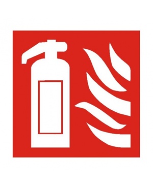 Hasicí přístroj  21x21cm plast