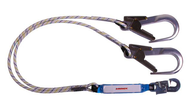 Tlumič pádu s háky Lanex PSA2LT22 DOUBLE 60mm