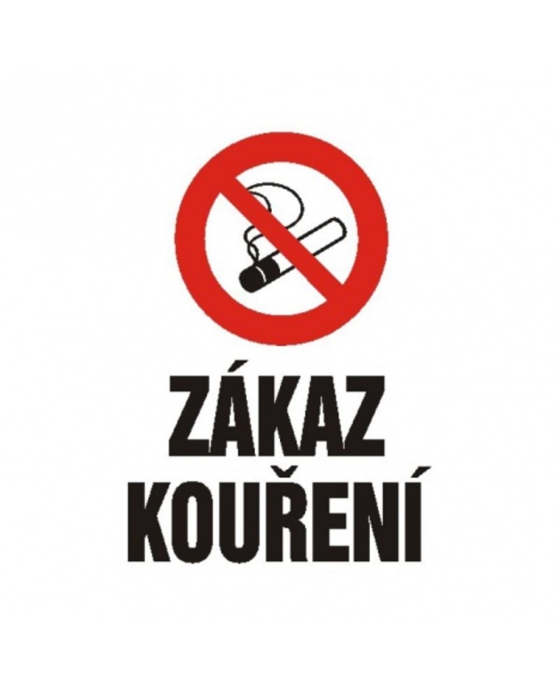 Zákaz kouření  4202N A4 plast