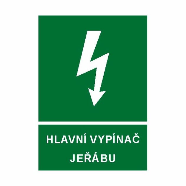 Hlavní vypínač jeřábu  6132D A4 plast