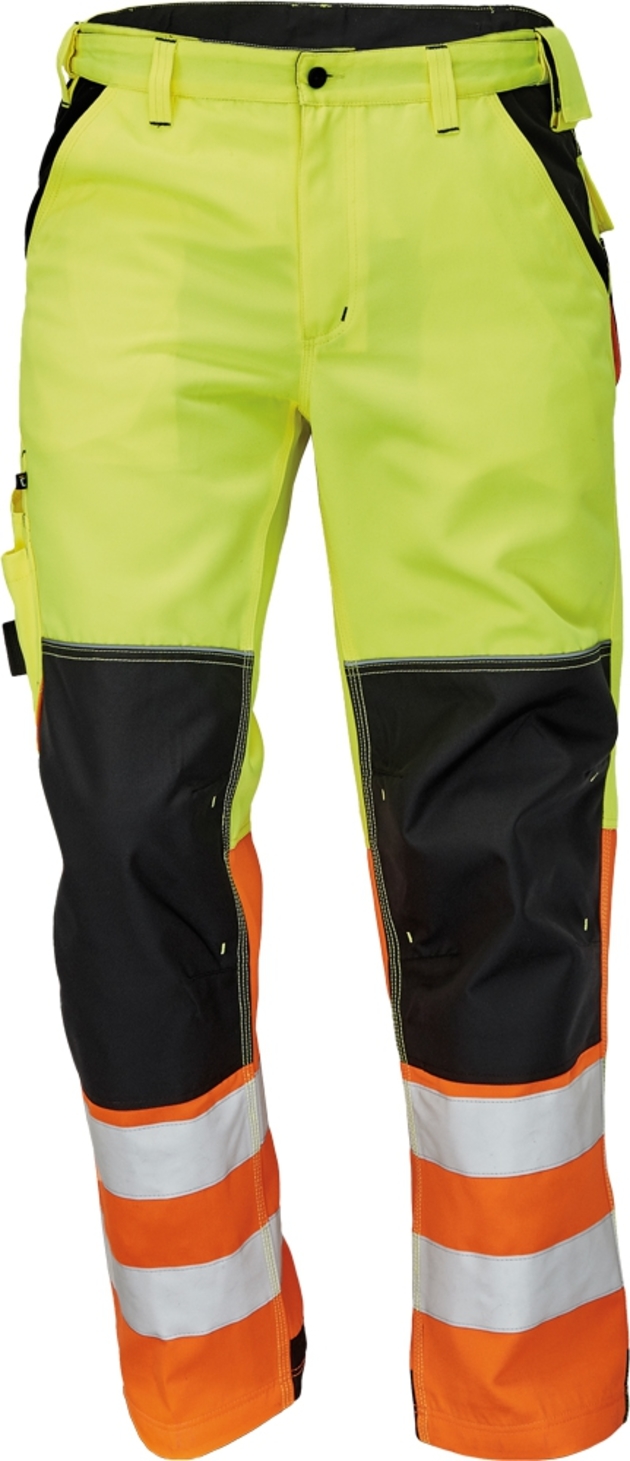 Kalhoty pracovní do pasu  KNOXFIELD HI-VIS