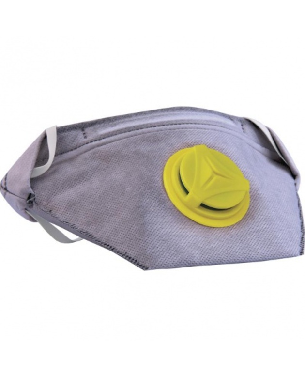 Respirátor DeltaPlus M1200VPW FFP2 skládaný s ventilkem